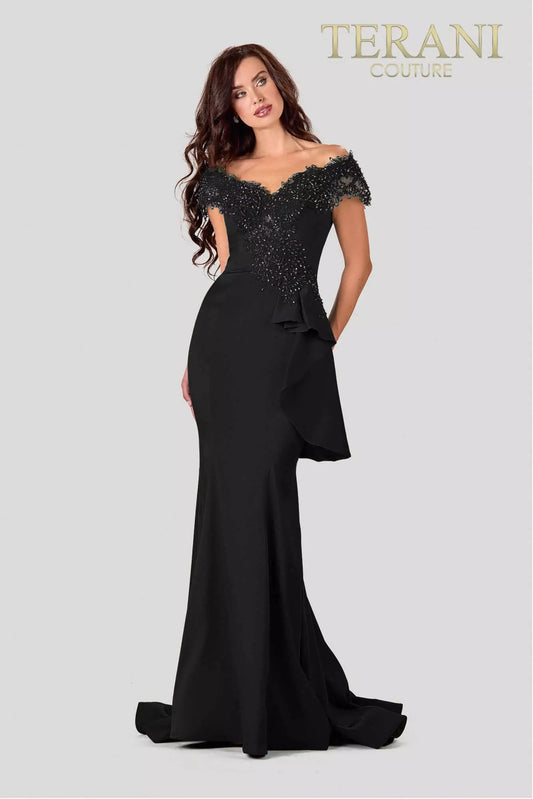 Trumpet Fit Mother Of The Bride Dress Style 2111M5255