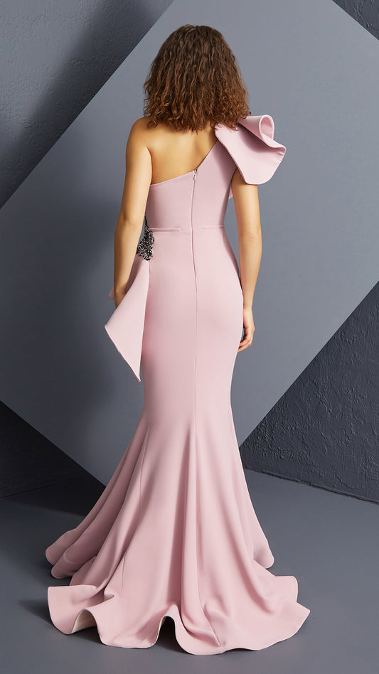 Glamourous Asymmetrical One Shoulder Style 5574