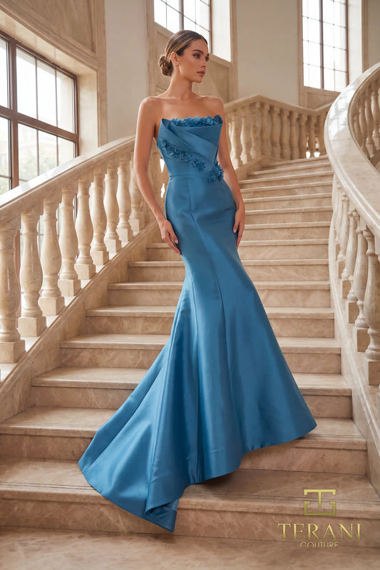 Terani - strapless trumpet gown - 262E7072