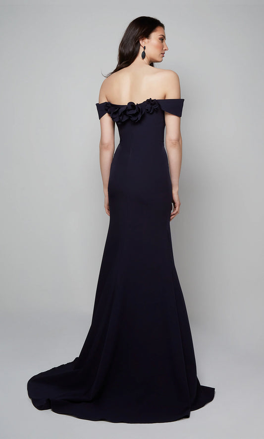 Alyce - Formal Dress: 7062. Long, Off The Shoulder, Mermaid, Closed Back